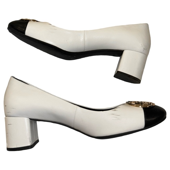 Tory Burch Chelsea 50MM Cap-Toe Pump Size 7.5 - Picture 4 of 14